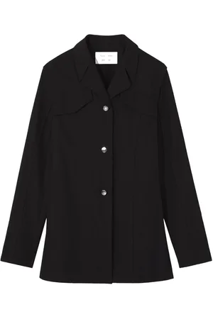 Proenza Schouler Notched-lapels button-down blazer