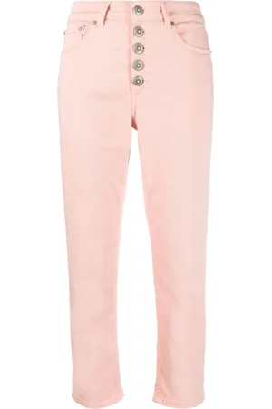 Dondup Cropped dyed tapered jeans