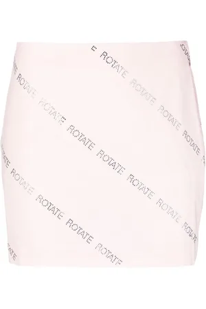 ROTATE Crystal-embellished miniskirt
