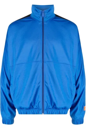Heron Preston Logo-tape track jacket