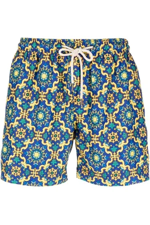 PENINSULA SWIMWEAR Graphic-print swim shorts