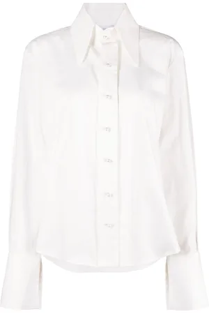 Ioana Ciolacu Split-cuffs cotton shirt