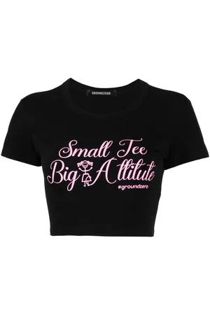 Ground Zero Slogan-print cotton T-shirt