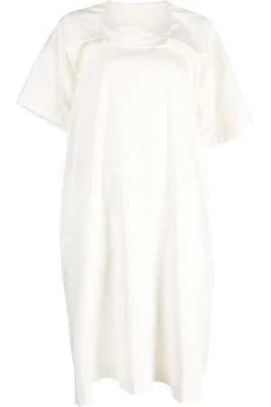 Marina Yee Pepper folded-collar dress