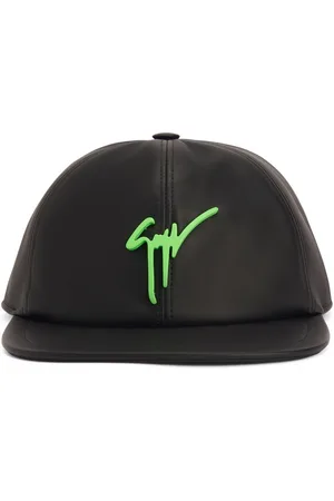 Giuseppe Zanotti Cohen leather baseball cap