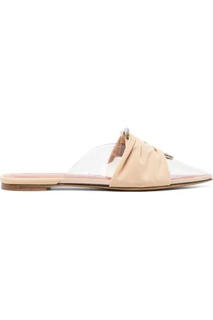 Nensi Dojaka Bow-detail pointed mules