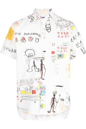 JUNYA WATANABE Graphic-print cotton shirt