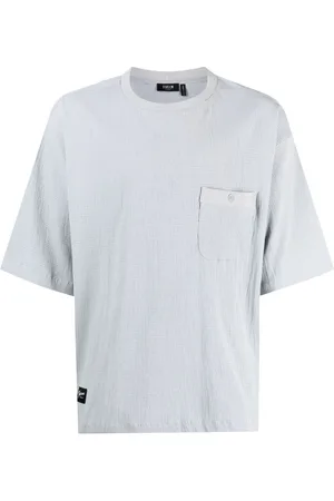 FIVE CM Logo-patch piqué-weave T-shirt