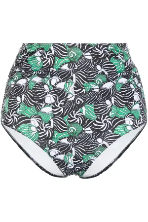 ROSEANNA Lino Coquillages graphic-print bikini brief