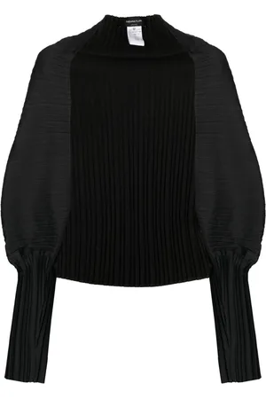 Fabiana Filippi Gigot-sleeve satin puffer jacket