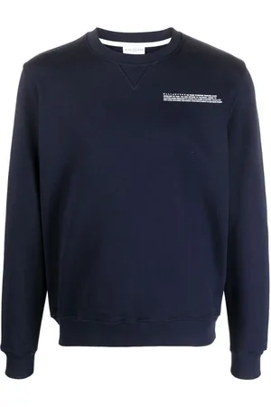 BALLANTYNE Logo-print cotton jumper