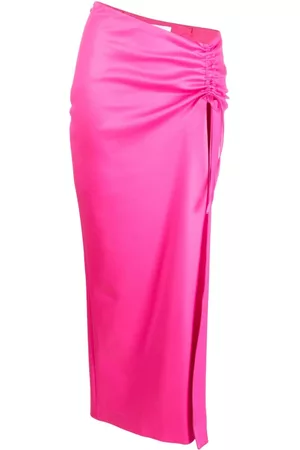 Chiara Ferragni Ženy Midi - Gathered slit midi skirt