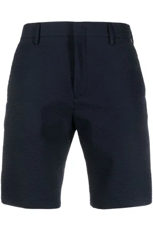 Paul Smith Concealed-fastening cotton-blend shorts
