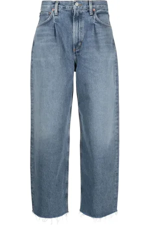 AGOLDE Dagna high-rise straight-leg jeans