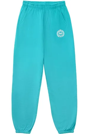 Sporty & Rich Crest cotton track pants