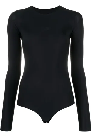 Maison Margiela Logo-print long-sleeve bodysuit