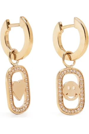 Sydney Evan 14kt yellow Icon diamond earrings