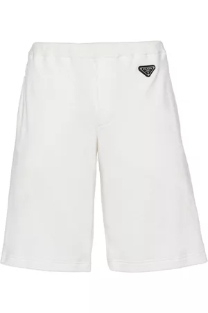 Prada Muži Bermudy - Triangle-logo bermuda shorts