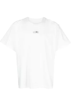 Maison Margiela Muži S krátkým rukávem - Logo-patch cotton T-shirt