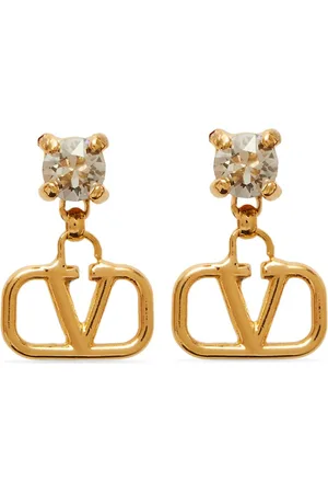 VALENTINO GARAVANI VLogo Signature crystal-embellished earrings