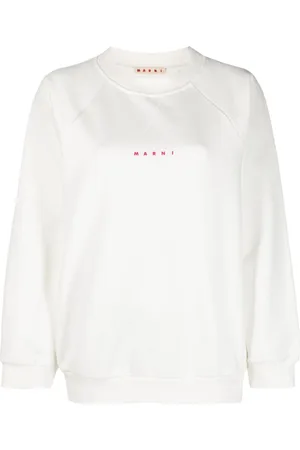 Marni Logo-print cotton sweatshirt