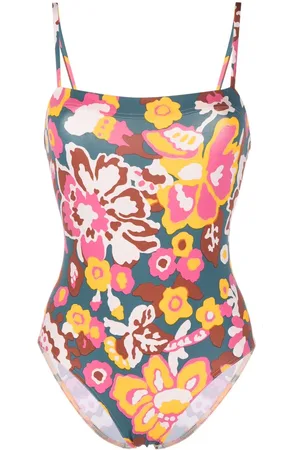ERES Cajou floral-print swimsuit