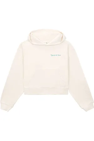Sporty & Rich Tennis Club logo-print hoodie