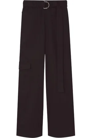 Proenza Schouler Belted-waist cargo trousers
