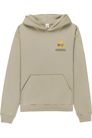 Sporty & Rich Country Club logo-print hoodie