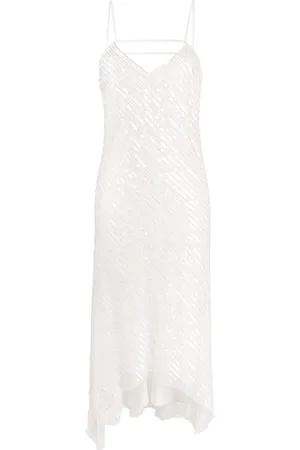Patrizia Pepe Sequin-embellished asymmetric dress