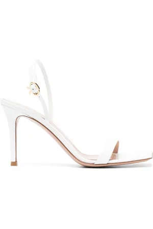 Gianvito Rossi Ribbon Stiletto 85mm leather sandals