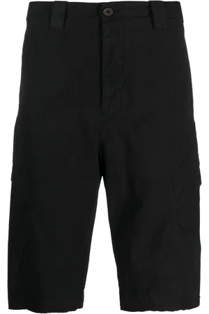 TRANSIT Crinkled-finish bermuda shorts