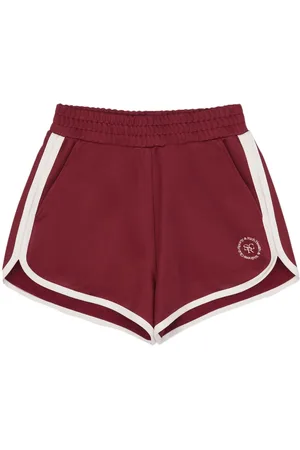 Sporty & Rich Logo-print performance shorts