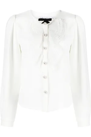Self-Portrait Crystal-embellished blouse