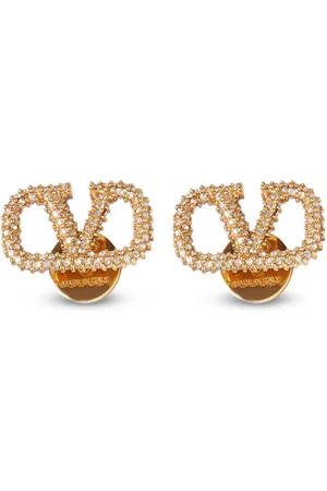 VALENTINO GARAVANI VLogo Signature crystal-embellished earrings