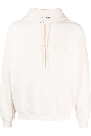SUNNEI Embroidered-logo cotton hoodie