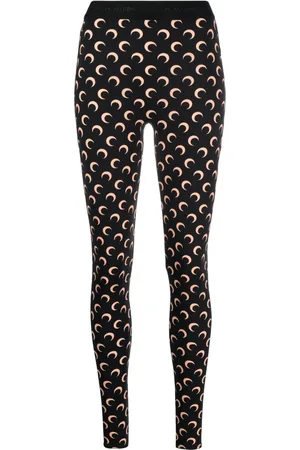 Marine Serre Fuseaux Moon printed leggings