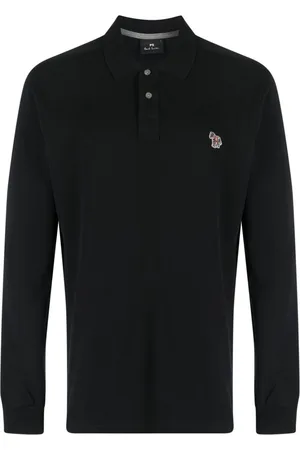 Paul Smith Logo-patch zebra polo shirt