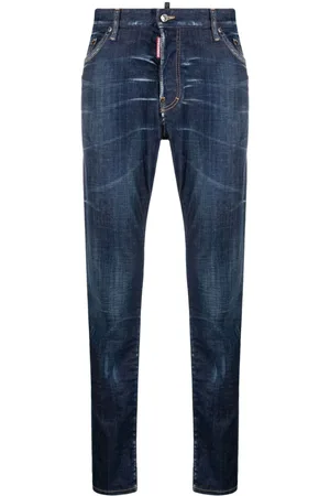 Dsquared2 Slim-cut stretch-cotton jeans
