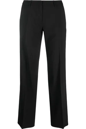 Boglioli Mid-rise virgin-wool trousers