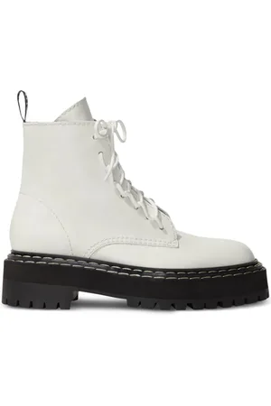 Proenza Schouler Combat leather boots