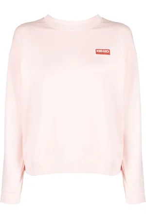 Kenzo Logo-embroidered cotton sweatshirt