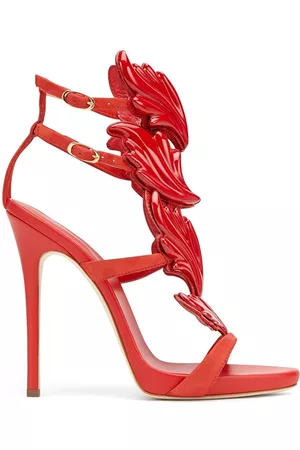 Giuseppe Zanotti Ženy S otevřenou špičkou - Cruel panel-detail heeled sandals