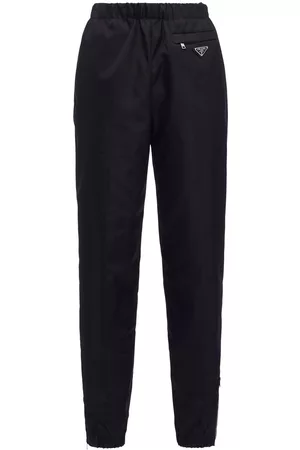 Prada Ženy Kalhoty - Re-Nylon gabardine trousers