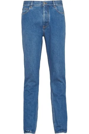 Prada Mid-rise slim-cut jeans