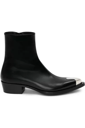Alexander McQueen Muži Kozačky - Punk leather boots