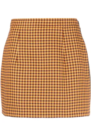 Marni Check pattern miniskirt