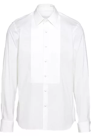Prada Muži S dlouhým rukávem - Long-sleeved cotton shirt