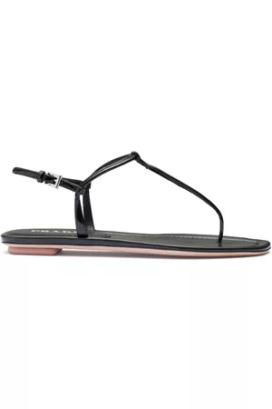 Prada Ženy Boty bez podpadku - Thong-strap flat sandals