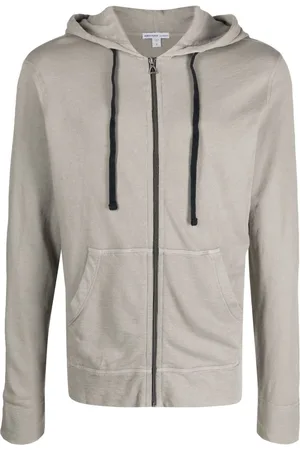 James Perse Supima-cotton zip-up hoodie